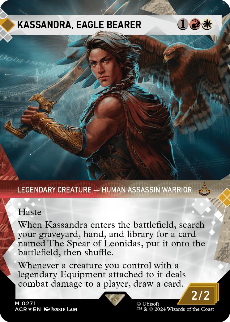 Kassandra Eagle Bearer Showcase Textured Foil