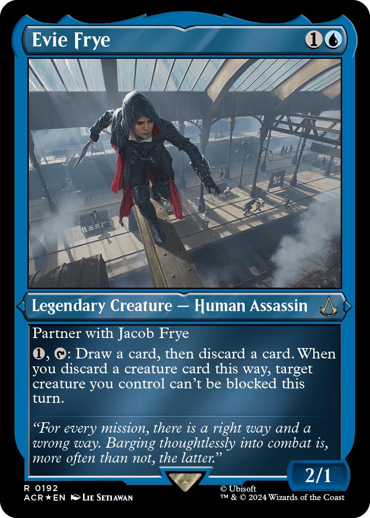 Evie Frye Foil Etched
