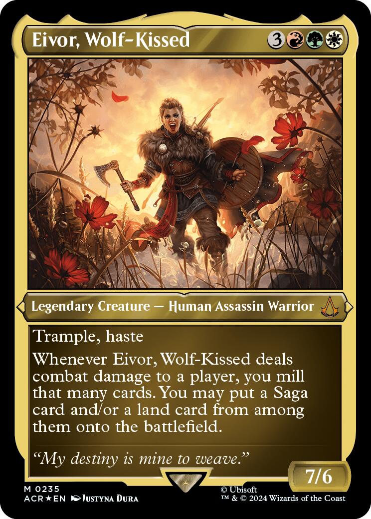 Eivor Wolf Kissed Foil Etched
