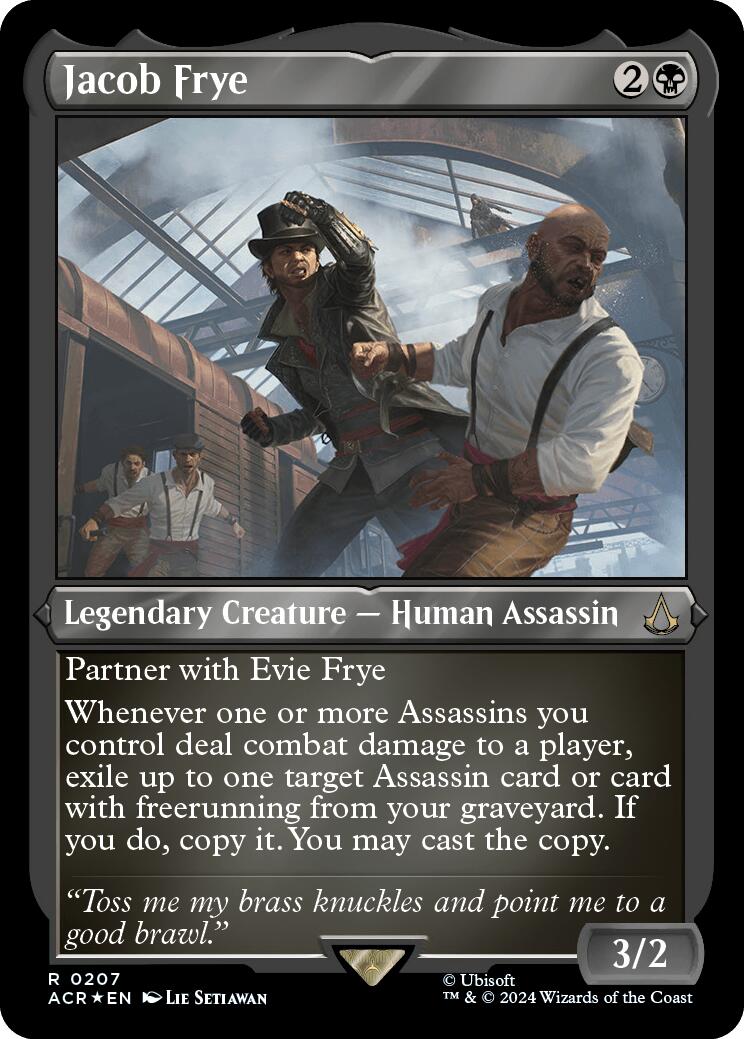Jacob Frye Foil Etched