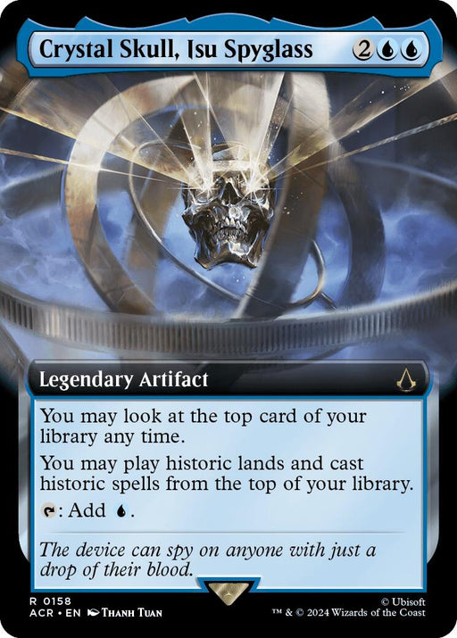 Crystal Skull Isu Spyglass Extended Art