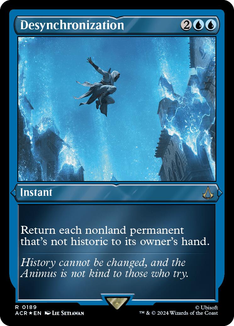 Desynchronization Foil Etched