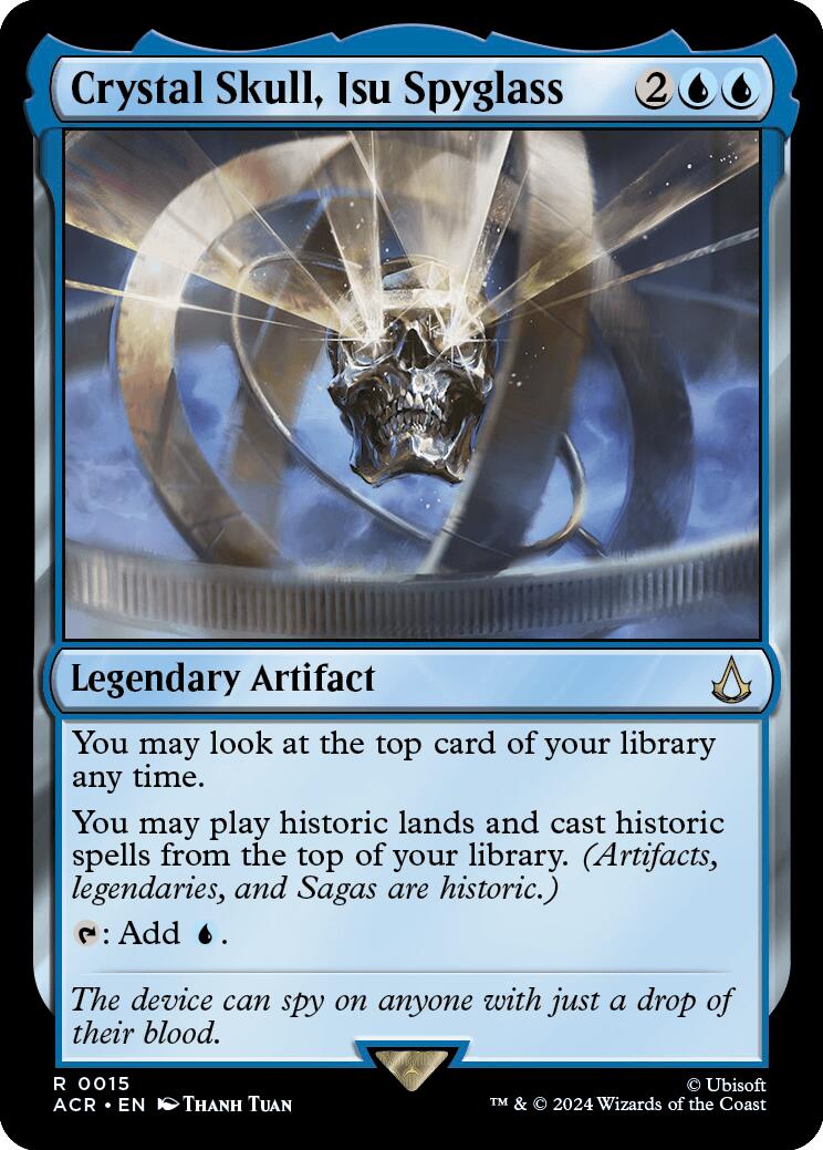 Crystal Skull Isu Spyglass