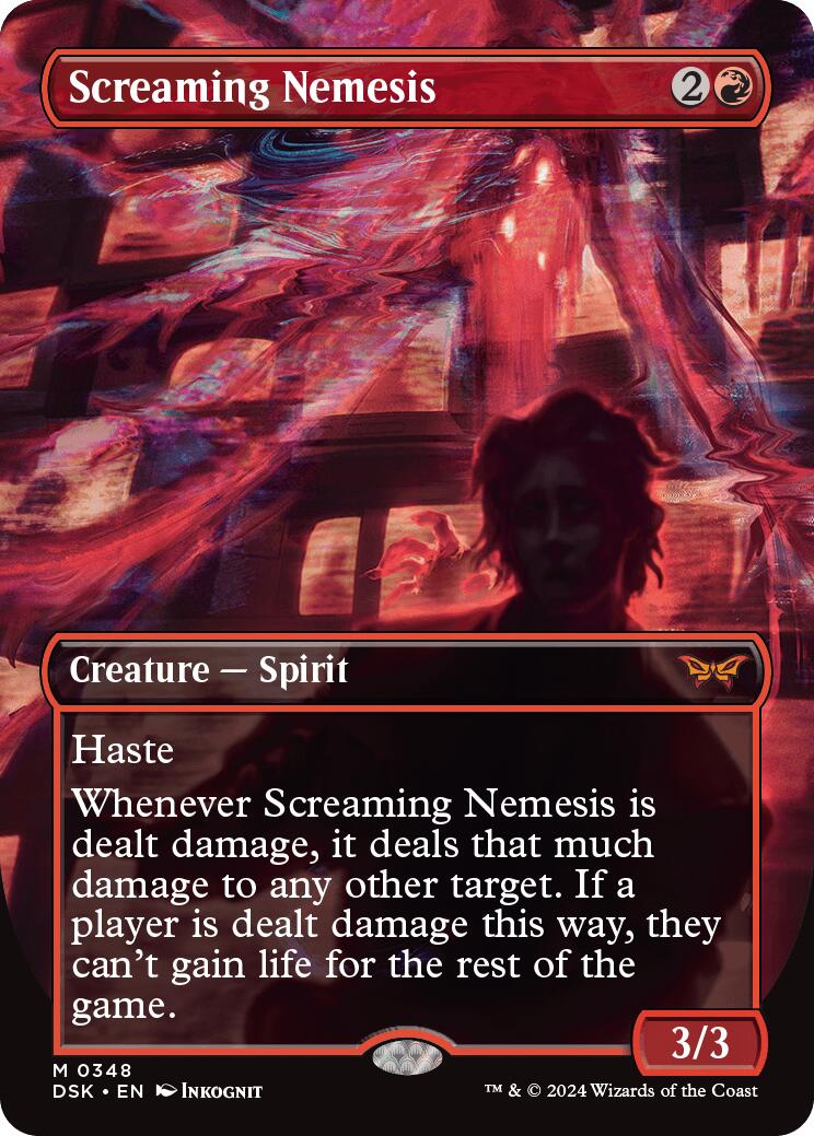 Screaming Nemesis Borderless