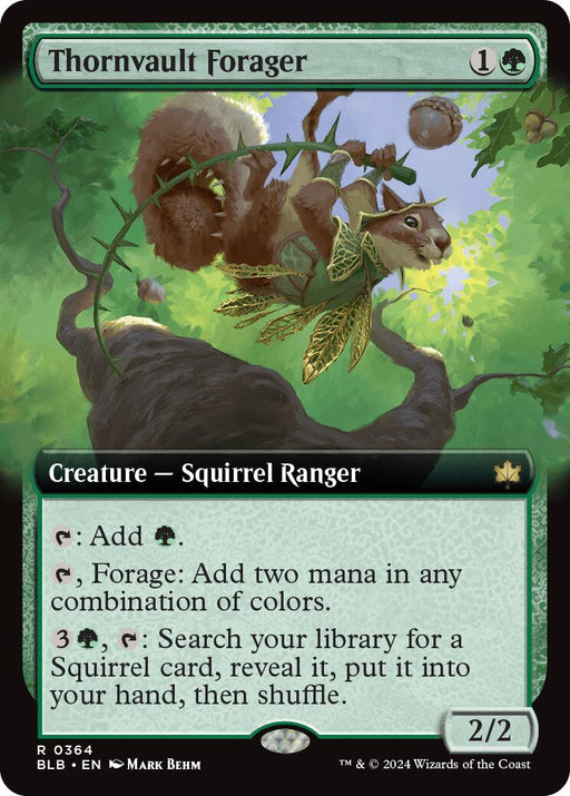 Thornvault Forager Extended Art