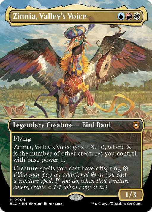 Zinnia Valleys Voice Borderless