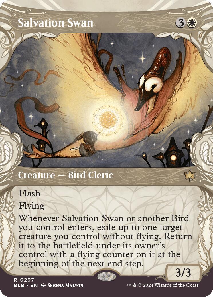 Salvation Swan Showcase