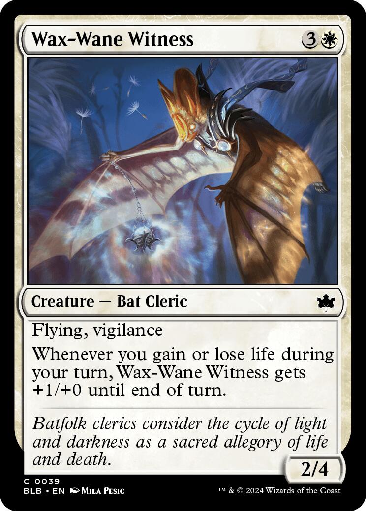 Wax Wane Witness