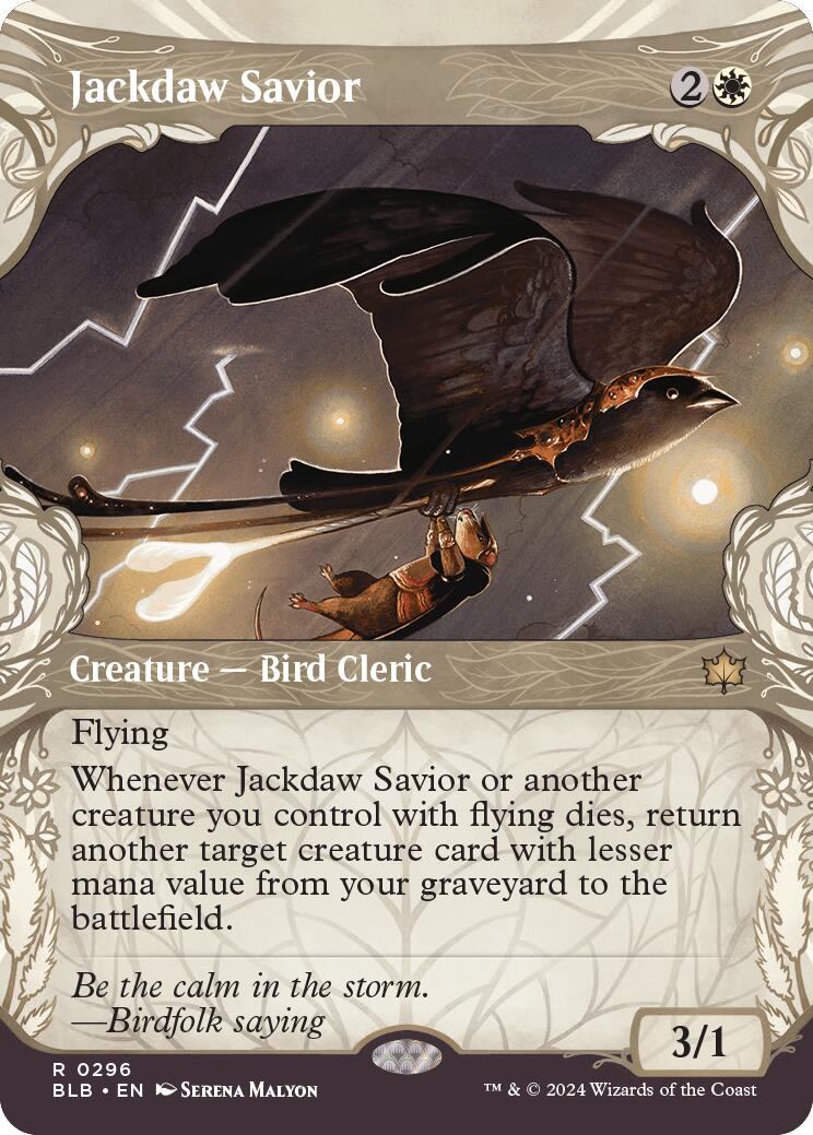 Jackdaw Savior Showcase