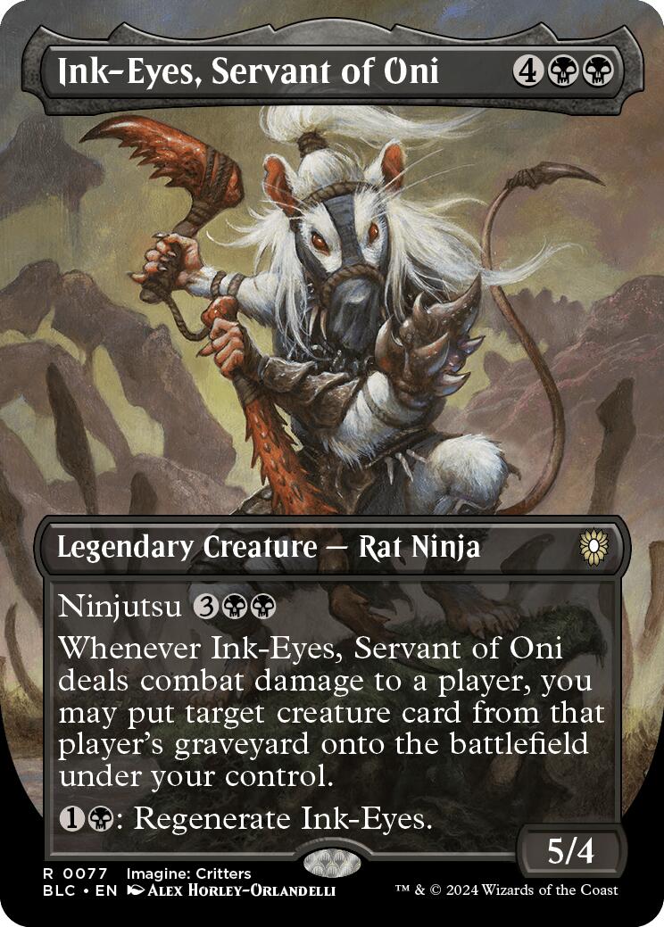 Ink Eyes Servant of Oni Borderless
