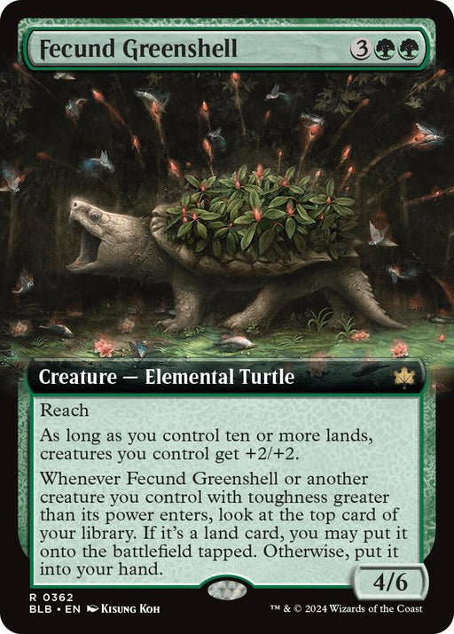 Fecund Greenshell Extended Art