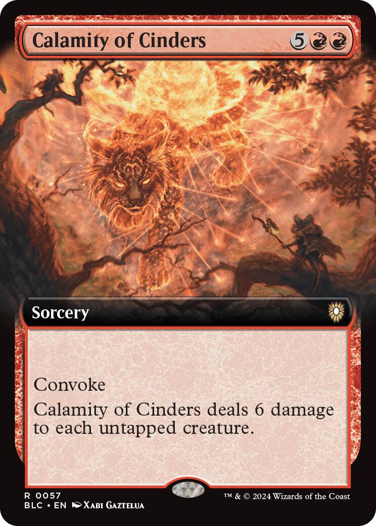 Calamity of Cinders Extended Art