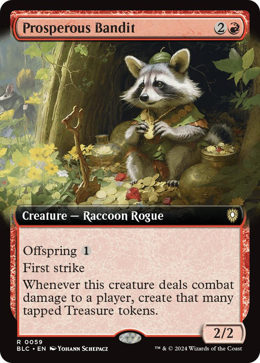 Prosperous Bandit Extended Art