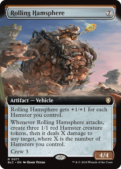 Rolling Hamsphere Extended Art