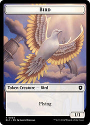 Storm Crow // Bird (003) Double-Sided Token (Back)