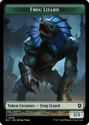 Storm Crow // Frog Lizard Double-Sided Token (Back)