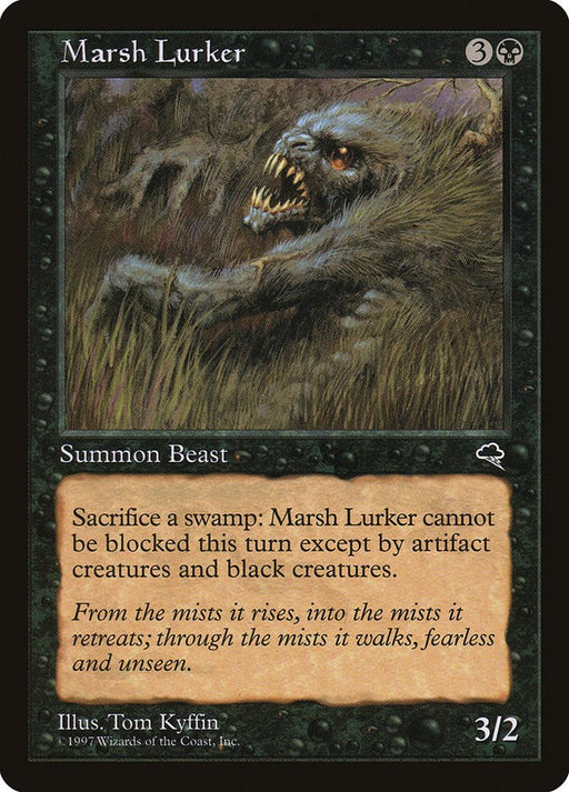 Marsh Lurker - Tempest #144 Magic: The Gathering card