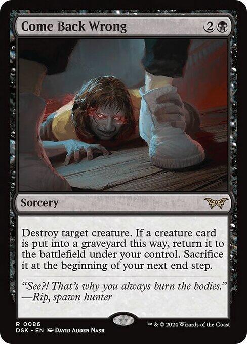 Come Back Wrong 00
