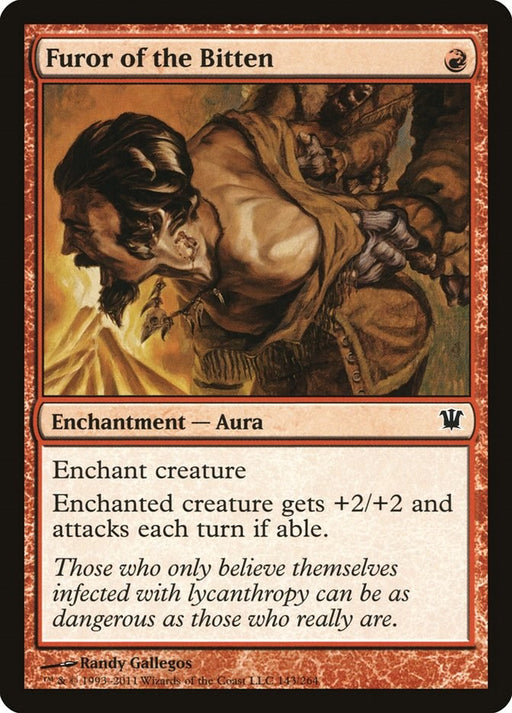 Furor of the Bitten - Innistrad #143 Magic: The Gathering card