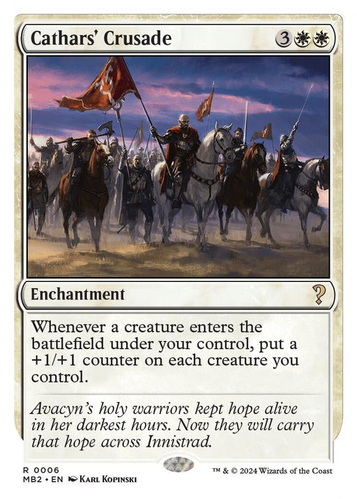 Cathars Crusade White Border