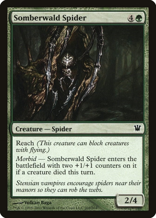 Somberwald Spider - Innistrad #202 Magic: The Gathering card