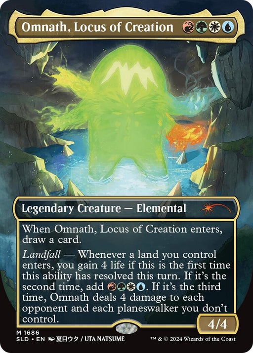 Omnath Locus of Creation Rainbow Foil