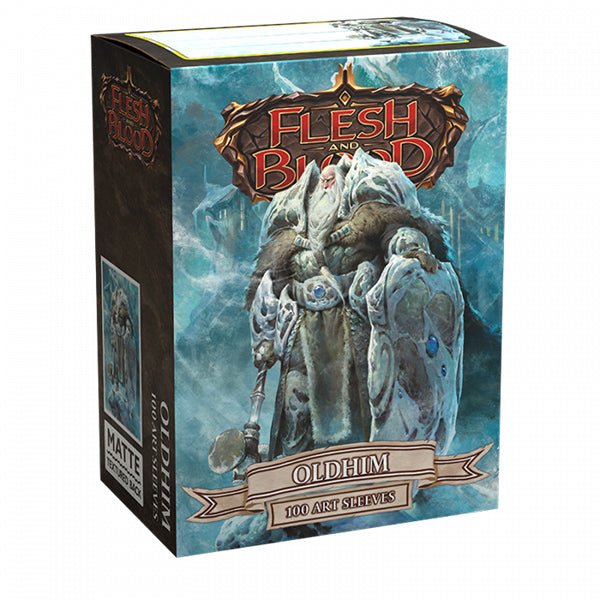 Dragon Shield Sleeves: Standard- Matte 'Flesh & Blood Oldhim' Art (100 ct.)