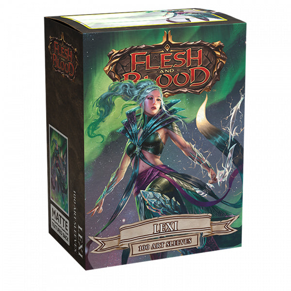 Dragon Shield Sleeves: Standard- Matte 'Flesh & Blood Lexi' Art (100 ct.)