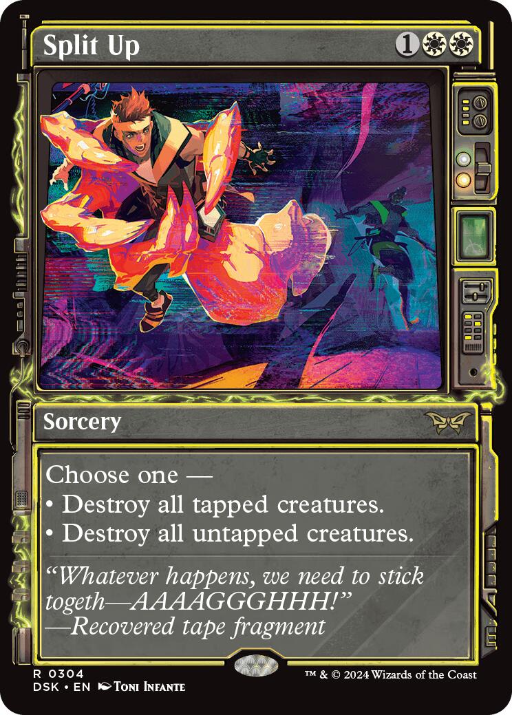 Split Up Showcase