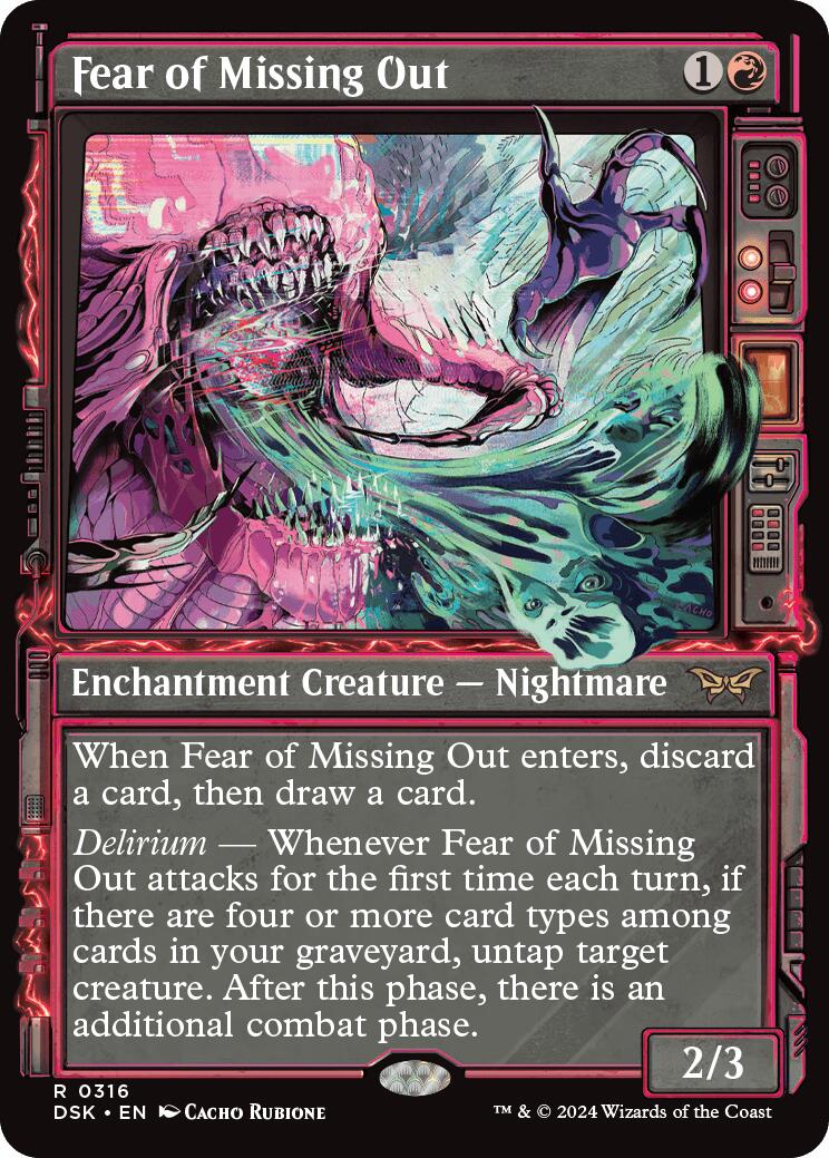 Fear of Missing Out Showcase