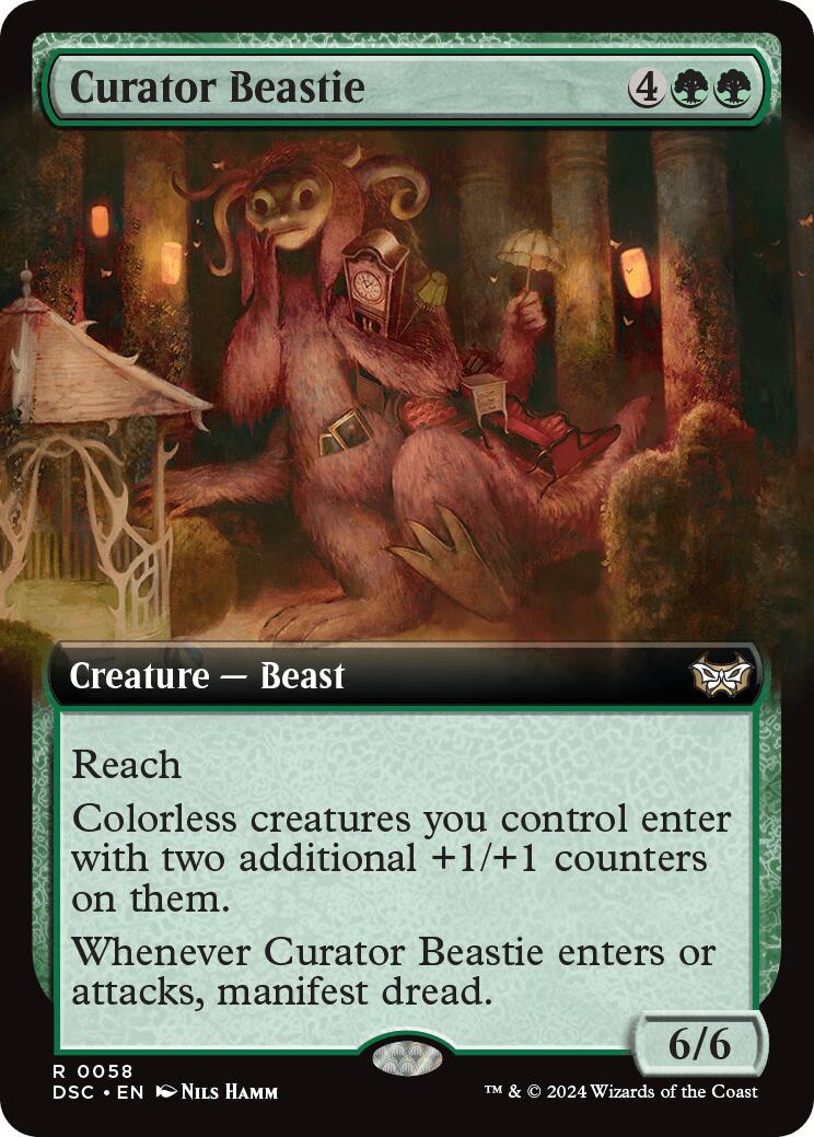 Curator Beastie Extended Art