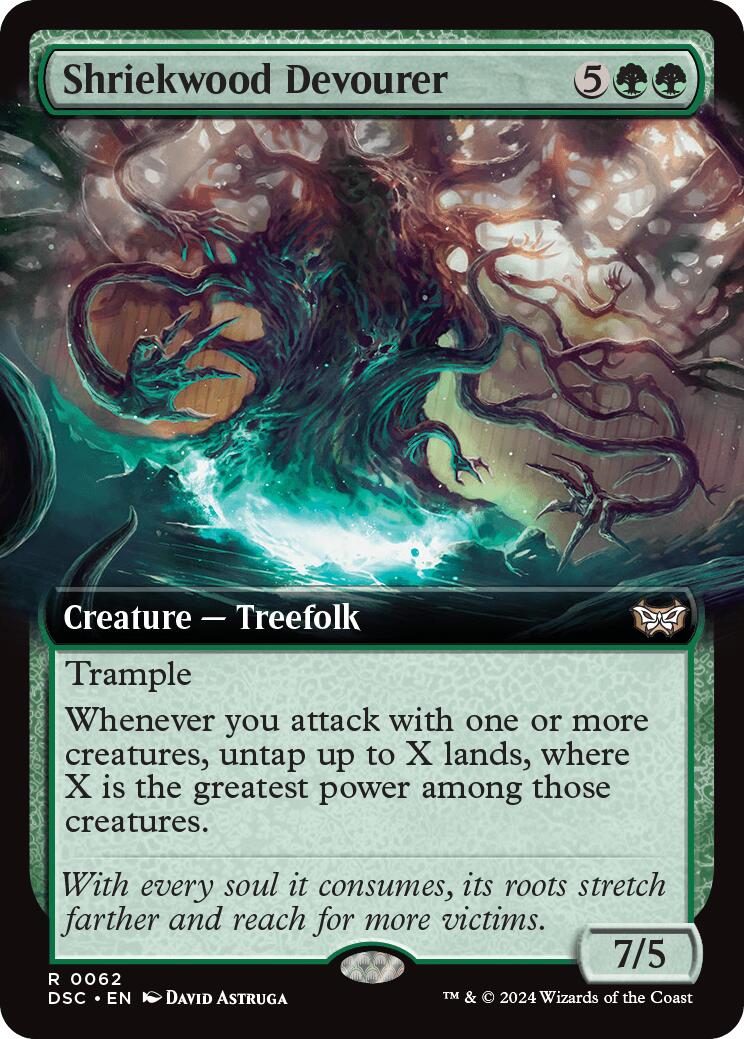 Shriekwood Devourer Extended Art