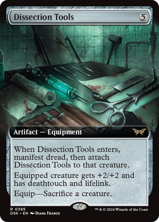 Dissection Tools Extended Art