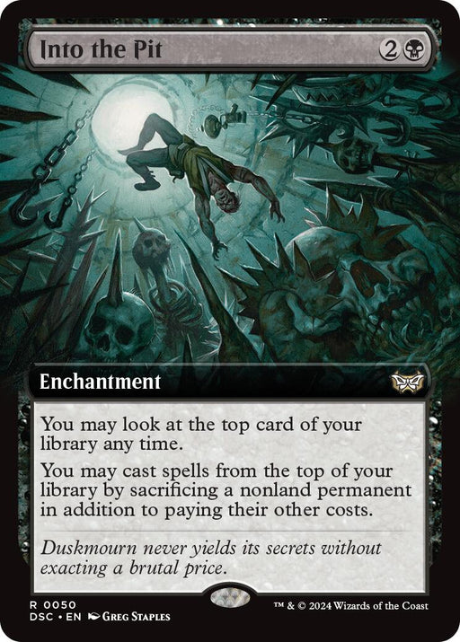 Into the Pit Extended Art