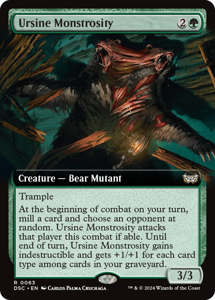 Ursine Monstrosity Extended Art
