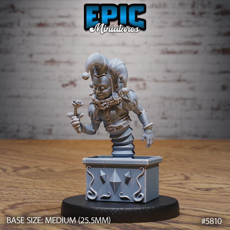 Creepy Clown Constructs - Cursed Toy Construct - Miniature