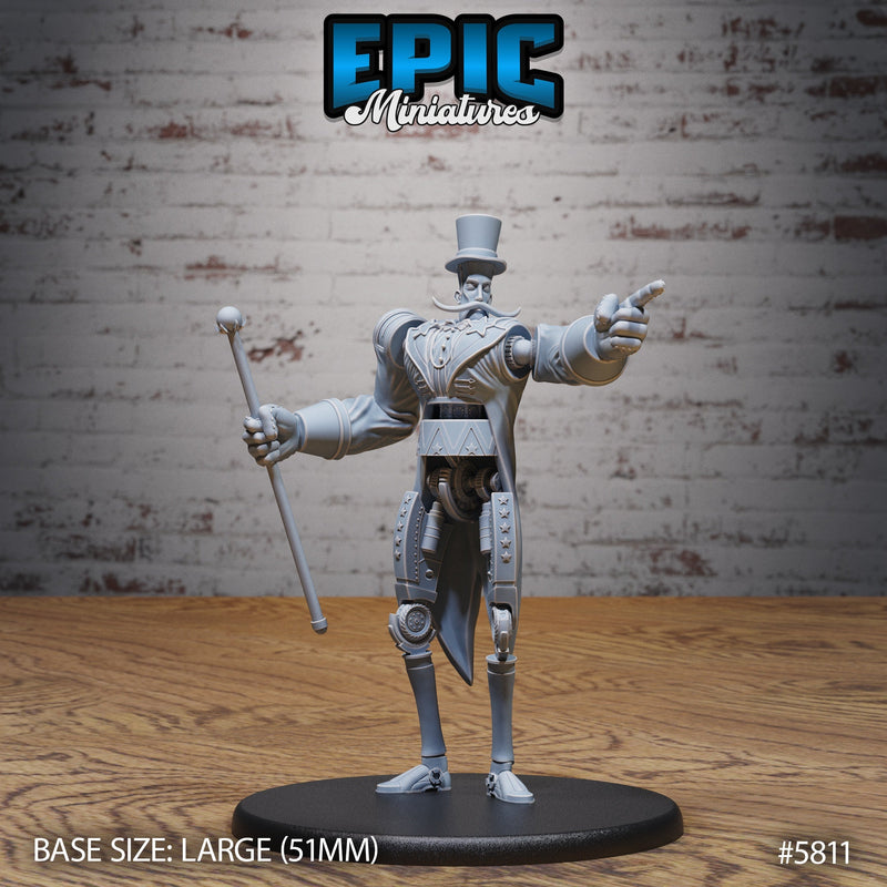 Big Circus Construct – Mechanical Ringmaster Miniature Collection