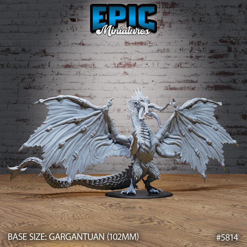 Brainstealer Black Dragon Miniature – Gargantuan Aberration Dragon