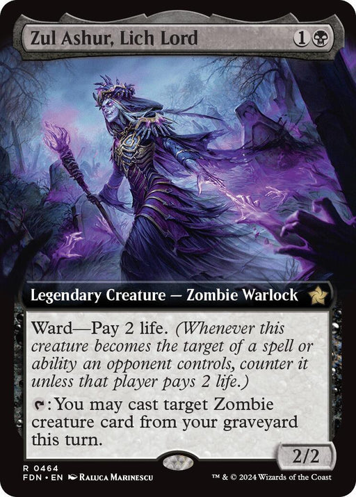 Zul Ashur Lich Lord Extended Art
