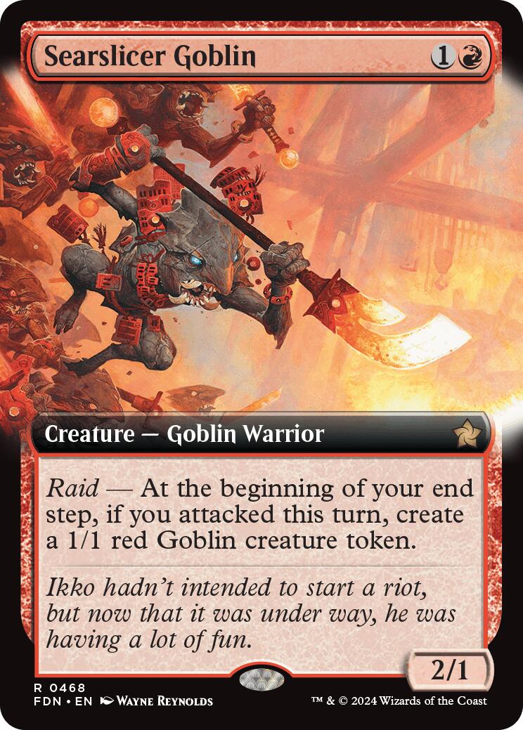 Searslicer Goblin Extended Art