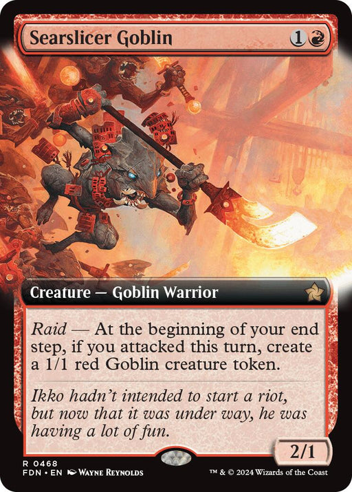 Searslicer Goblin Extended Art