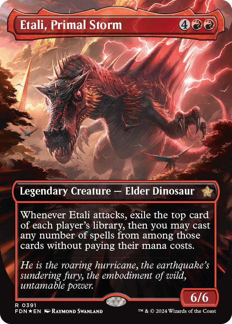 Etali Primal Storm Borderless Mana Foil
