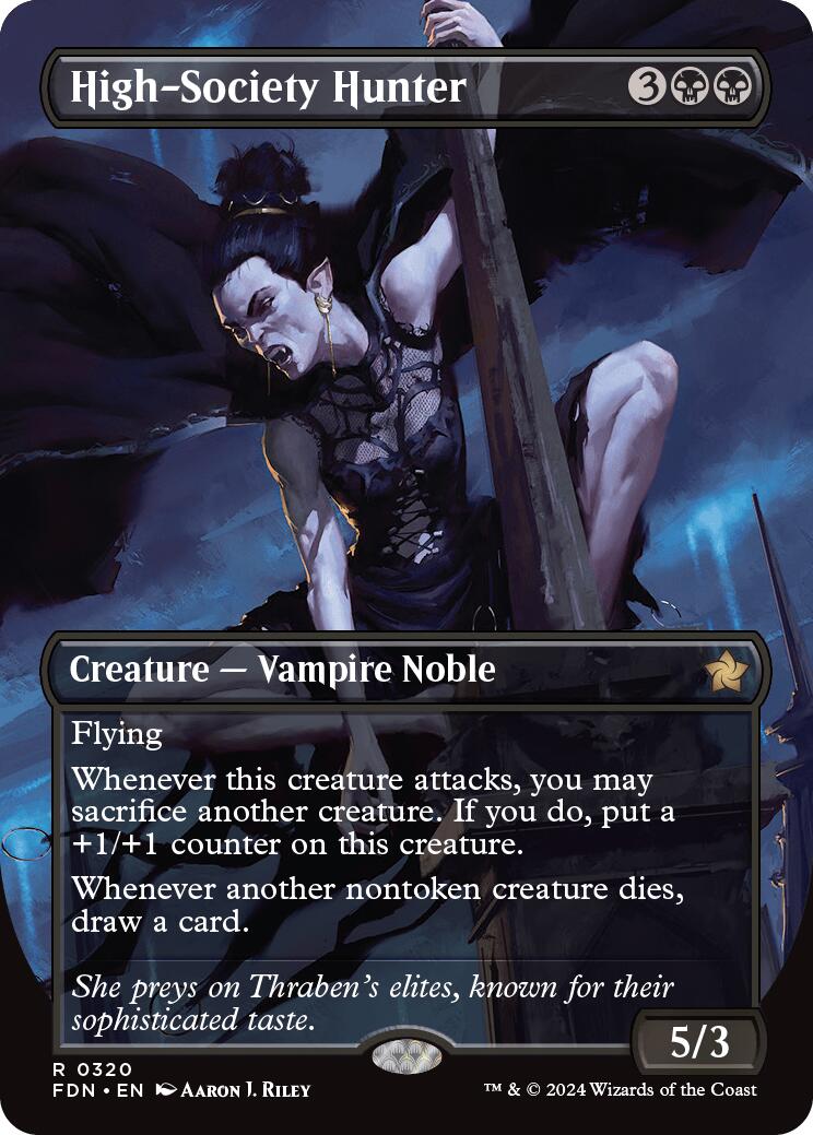 High-Society Hunter (Borderless)