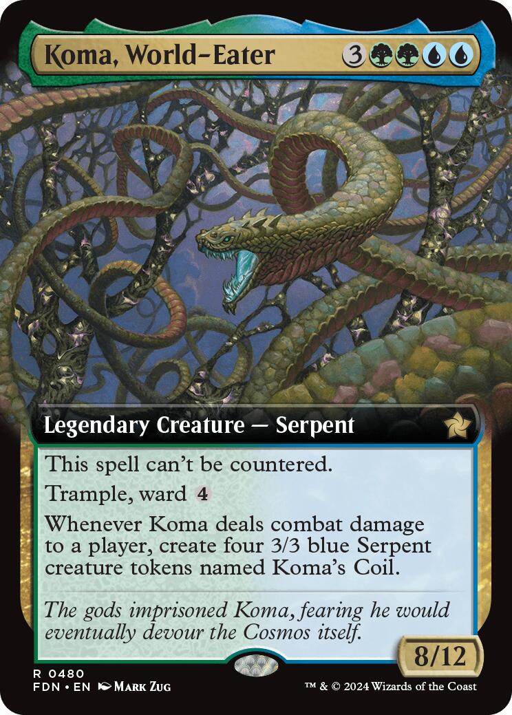 Koma World Eater Extended Art