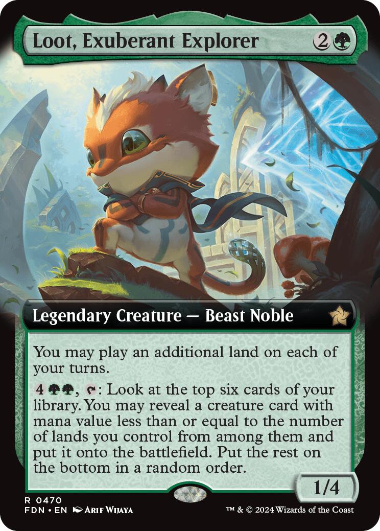 Loot Exuberant Explorer Extended Art