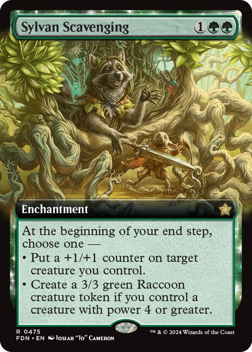 Sylvan Scavenging Extended Art