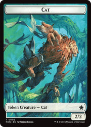 Cat (0001) // Cat (0002) Doubled-Sided Token (Back)