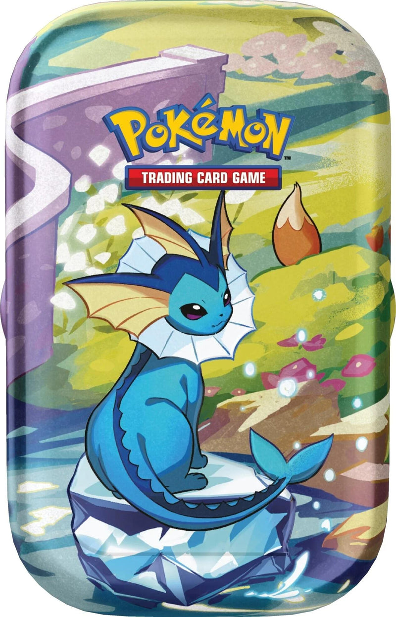 Scarlet & Violet: Prismatic Evolutions Mini Tin (Vaporeon)