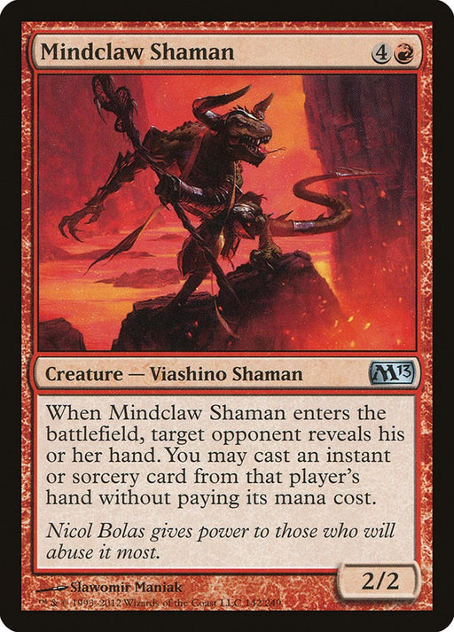 Mindclaw Shaman - Magic 2013 (M13) #142 Magic: The Gathering card