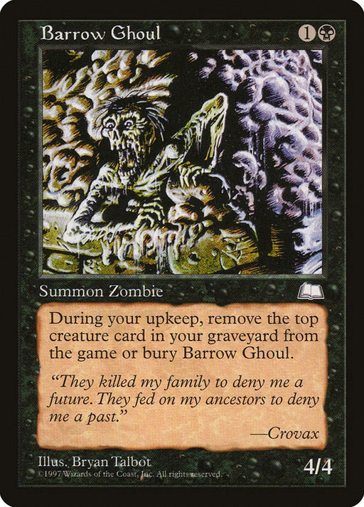 Barrow Ghoul - Weatherlight #61 Magic: The Gathering card
